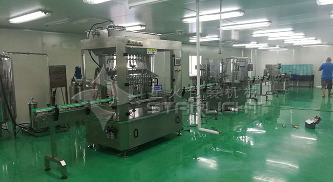 調(diào)味醬灌裝機細節(jié)展示