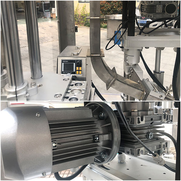 食用油灌裝設(shè)備實(shí)拍