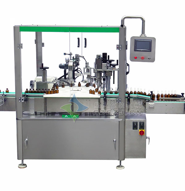 玫瑰精油直線液體灌裝機(jī)主圖