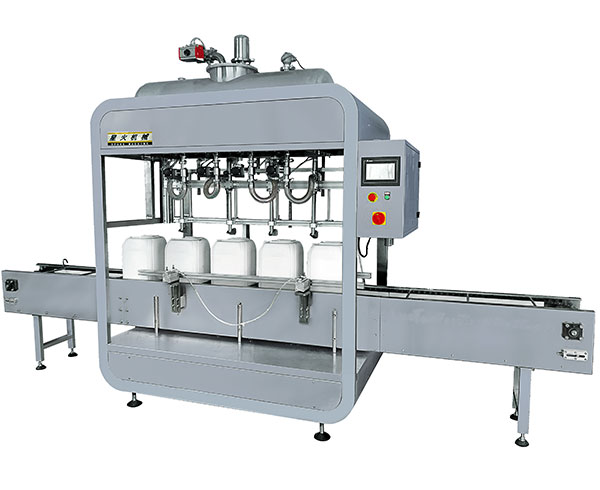 全自動直流式液體灌裝機_高速桶裝液體灌裝機設(shè)備
