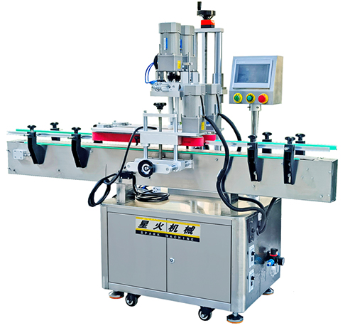 全自動伺服式夾蓋旋蓋機